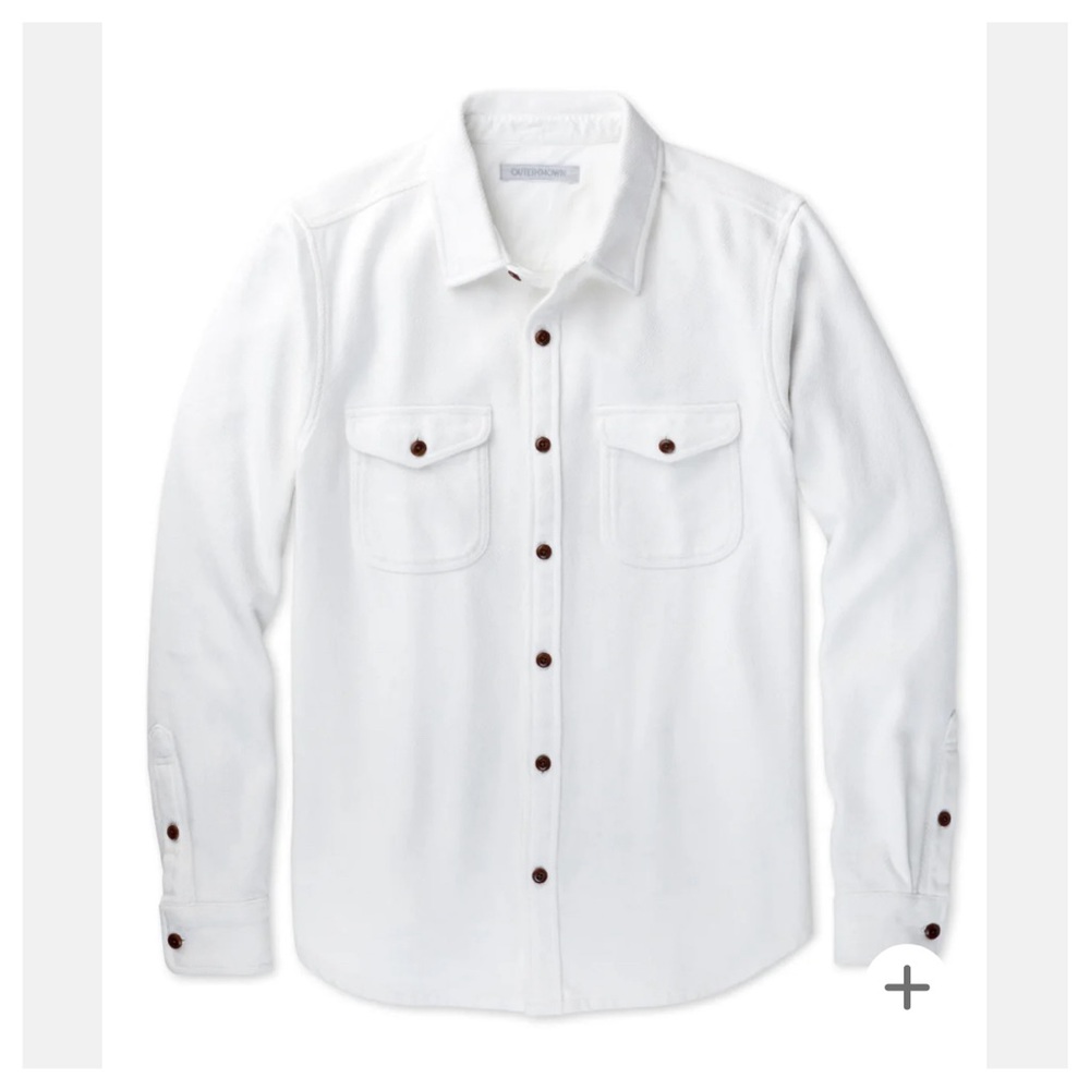 Outerknown Blanket Shirt Chroma White